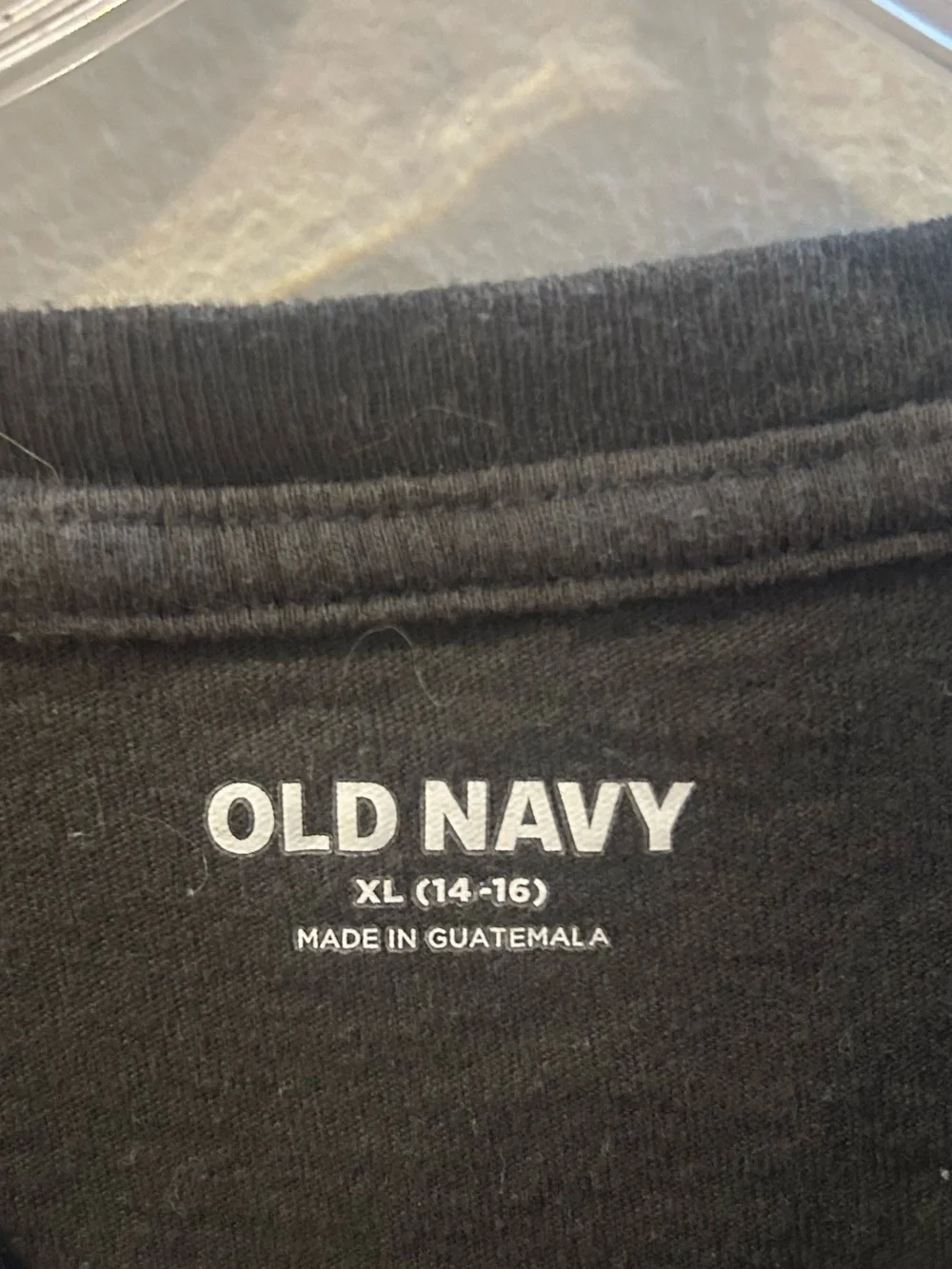 Girls old navy boxy Wednesday tee